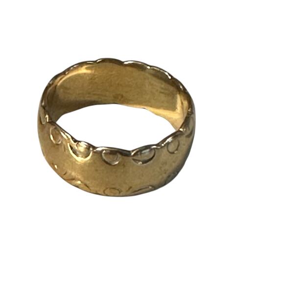 14k Gold Ring Size 6 5.43g Marked - Picture 1 of 2